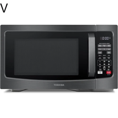 TOSHIBA EM131A5C-BS Countertop Microwave Ovens 1.2 Cu Ft, 12.4" V