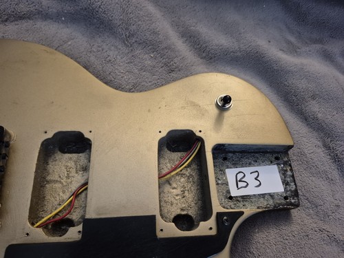 Epiphone By Gibson Les Paul 100 LP100 Electric Guitar Body Gold Top + Bridge - Picture 4 of 20