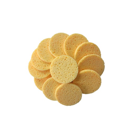 Cojín de esponja redondo para maquillaje de color de piel de 20 piezas para el cuidado facial - Imagen 11 de 11