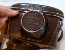 Contax Zeiss Ikon II III CAMERA CASE Stuttgart Germany - - Genuine OEM