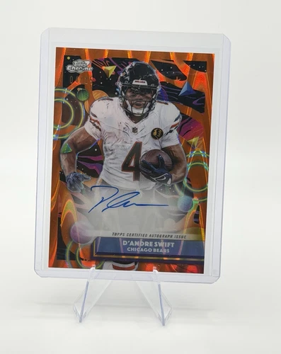 2025 Topps Chrome D'Andre Swift Chrome Autographs (RAW)