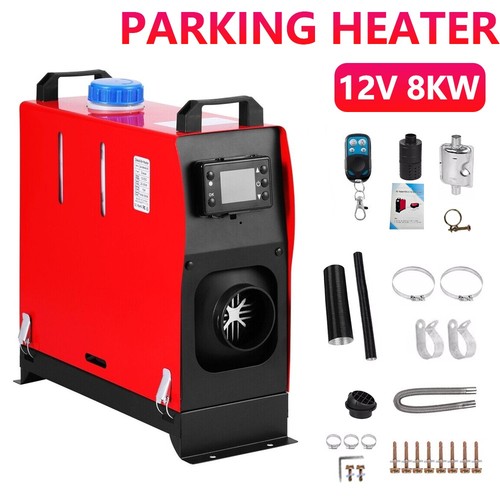 12V 2KW-5KW-8KW Diesel Air Heater LCD Thermostat Car Truck Van Caravan Motorhome - Picture 17 of 20