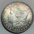 1883 Morgan Dollar - Beautiful BU Toned Coin -  No Reserve