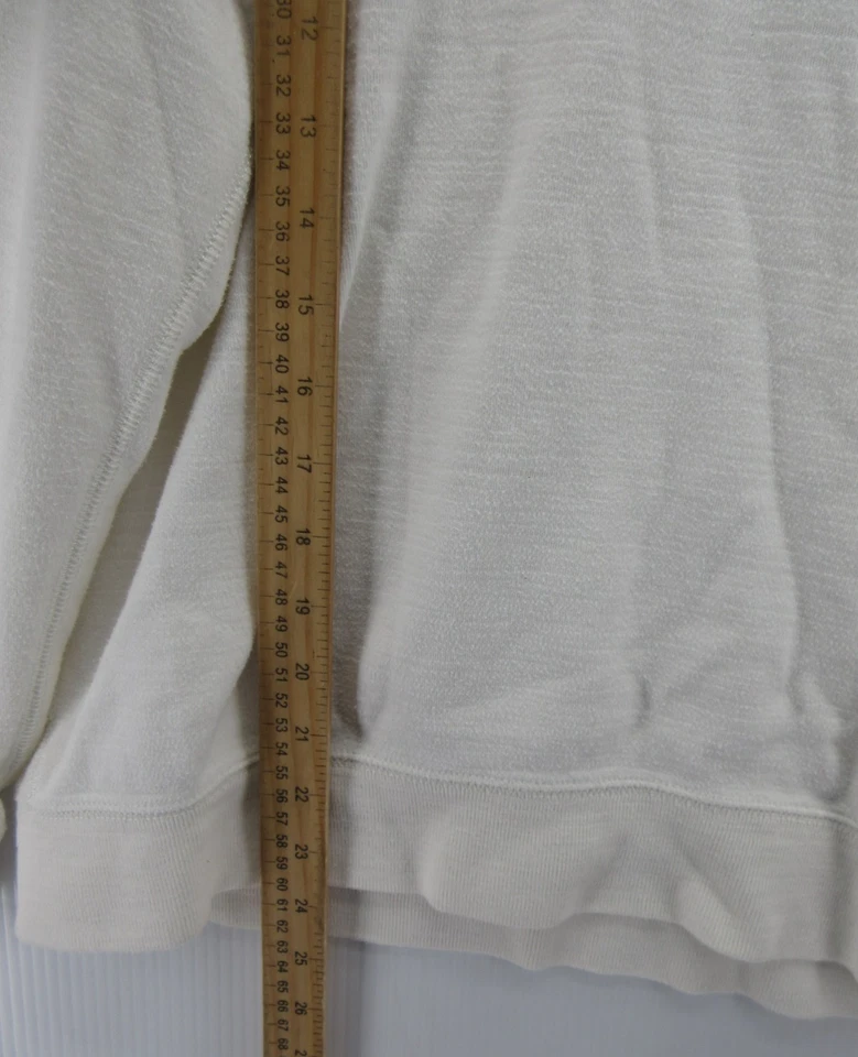 Ralph Lauren Polo Suéter Niños XL Blanco Chal Cuello Pullover Y2K Preppy Niños Foto 4 de 4