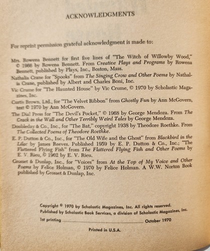 Lot 6 Vtg Childrens Halloween Scholastic Books Haunted House Witches Ghosts 1st - Bild 10 von 11