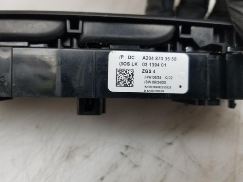 Mercedes C Class Electric Window Switch Right Front 2009 W204 A2048703558  - Picture 2 of 12