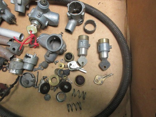 Original Ford Model A Pop Out Ignition Switch Parts Lot 1928 1929 1930 1931 - Picture 13 of 15