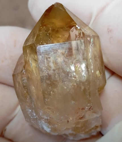 Kundalini citrine quartz - Lwena deposit DRC Congo - Picture 9 of 13