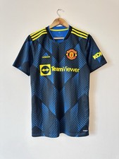 Manchester United 2021-2022 Third Soccer Jersey Football Shirt Kit Size Men’s S