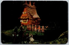 Postcard Old Forge New York NY Enchanted Forest 1950s Chrome fairy tale