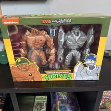 NECA Teenage Mutant Ninja Turtles Traag and Granitor 2 Pack