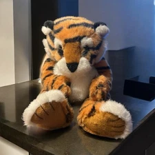 Tickles Bengal Tiger Russ Berrie  Weighted Stuffed Animal Plush VTG 1265