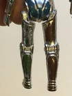 WORN CHROME REVEALS COLORS 1978 Vintage Star Wars DEATH STAR DROID Action Figure