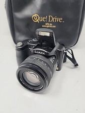 Panasonic LUMIX DMC-FZ30 8.0MP Digital Camera Black Tested Works Great