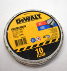 Dewalt DWA8051T10 Stainless Metal Cut Off Wheels 4.5" X .045" X 7/8" 10 Pc
