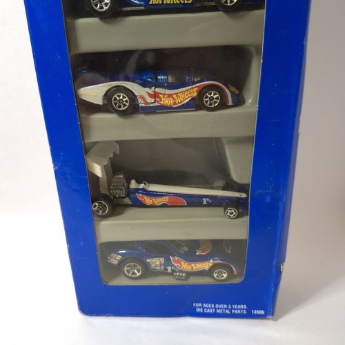 Vintage Hot Wheel 5 Car Pack Race Team Gift Pack #13506 New Unopened Box Damage - Picture 3 of 12