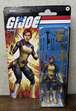 G.I. Joe Classified Series Retro Cardback Scarlett 6 Action Figure Brand New