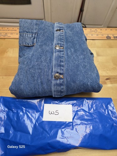 Future Collective Kahlana Barfield braune Damen 20/22 W blaue Jeansjacke/Kleid - Bild 11 von 12