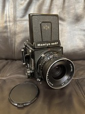Mamiya RB67 Pro S mit Sekor C 3,8/127mm, LS , Drehrahmen, 6x7cm Magazin