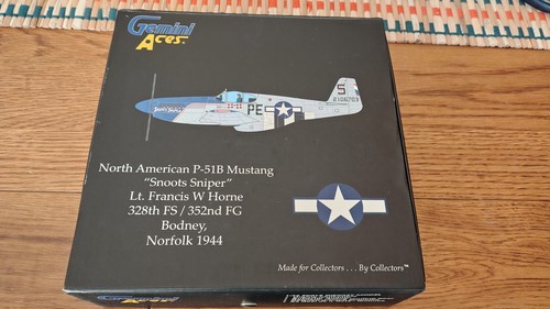 Gemini Ace North American P-51B Mustang 328FS, 352 FG "Snoots Sniper" GAUSABBB