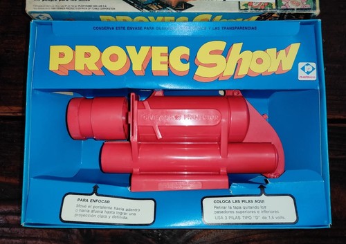 VINTAGE 88' RARE PLASTIRAMA ARGENTINA PROJECTOR PROYEC SHOW KENNER TONKA LIC NIB - Picture 9 of 13