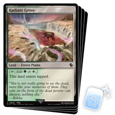 RADIANT GROVE X4 Final Fantasy Commander Magic MTG MINT CARD