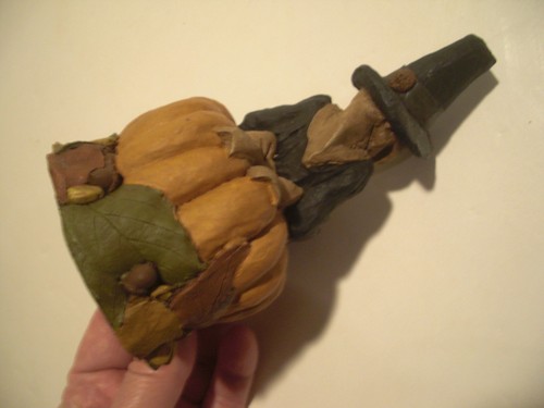 BONITO 1988 Cairn Tom Clark “Cornelia” Bruja en Tinta Calabaza Y Grabado Firmado - Imagen 7 de 14