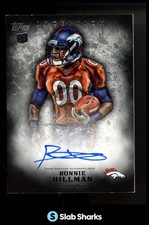 2012 TOPPS INCEPTION #133 RONNIE HILLMAN AUTO RC ROOKIE