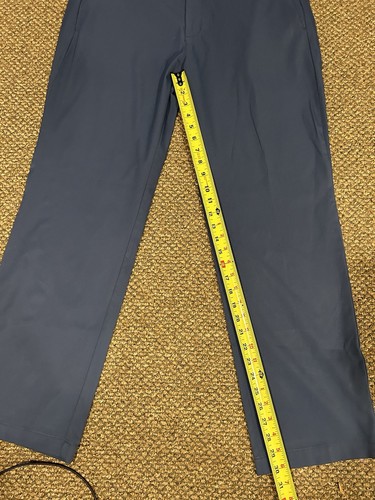 Adidas Golf Mens Pants Size 38X32 Blue Stretch Preppy 100% Polyester - Picture 5 of 11