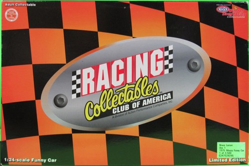 Action RCCA Bruce Larson USA 1 "1975 Monza NHRA Funny Car" 1/24 Diecast - Picture 10 of 13