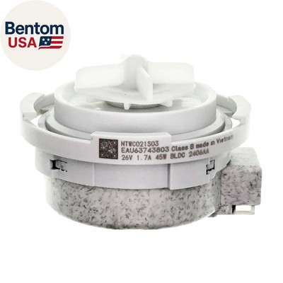 For EAU63743803 NTWC021S03 Drain Motor Pump Compatible with LG Washer WM3600HWA