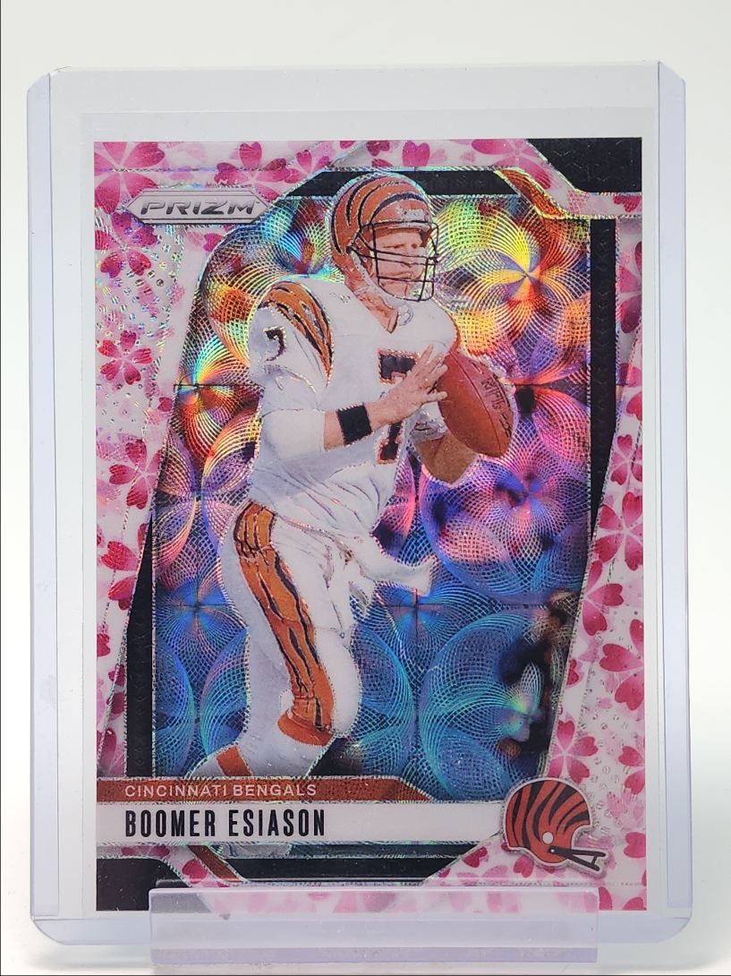 BOOMER ESIASON 2024 PANINI PRIZM CHOICE CHERRY BLOSSOM BENGALS 01/15 Q3403