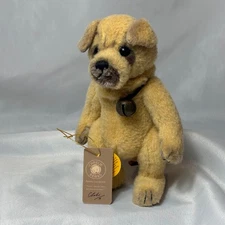 Charlie Bears BONES Dog Minimo Collection Retired Wool No 350 Of 2000