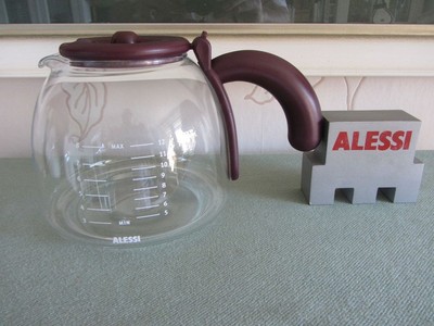 eBay Video Alessi, Glaskrug für die GEO Kaffee-, Maschine von Alessandro Mendini