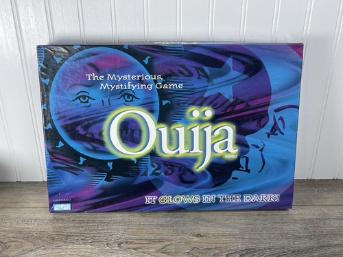 Ouija Brett Glow in the Dark Mystifying Oracle Spiel Parker Brothers 1998 gebraucht