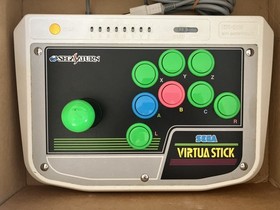 Sega Saturn Virtua Stick SS Joy Joystick Controller Japan Tested Boxed HSS-0136