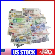 NEW Lots 52Pcs Different World Banknotes Paper Money Foreign UNC Collection Gift