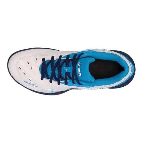 [Yonex] Badminton Shoes Power Cushion 65Z White/Ocean Blue 22.5 cm NEW - Picture 5 of 7