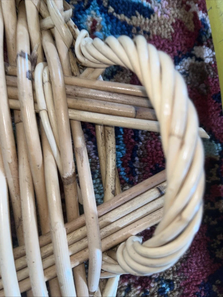 Rattan Wicker Handmade Trays - Image 4 of 4