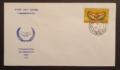Trinidad & Tobago Stamps 1965 International Cooperation Year First Day Cover (w)