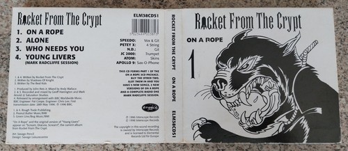 Rocket From The Crypt - On A Rope -  3 CD Single Set - Picture 6 of 6