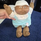 Cabbage Patch Kids 1982 Coleco Marcus Dean Brown Cloth Doll Xavier Roberts Signe