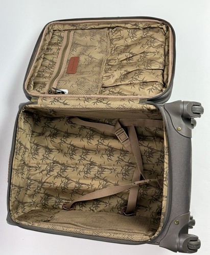 Tommy Bahama Carry On Rolling Suitcase Santorini Luggage Collection Expandable - Picture 8 of 14