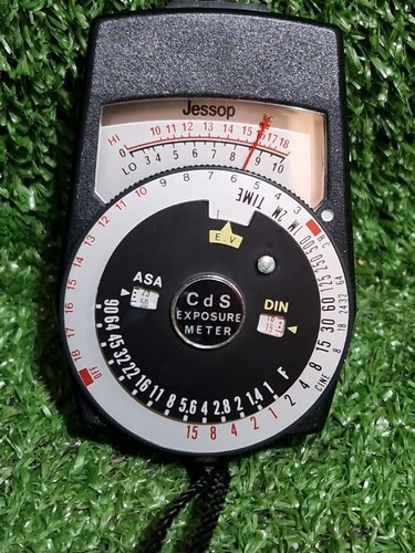 Vintage Jessops CdS Light Exposure Meter In Black Leather Case - Picture 4 of 7