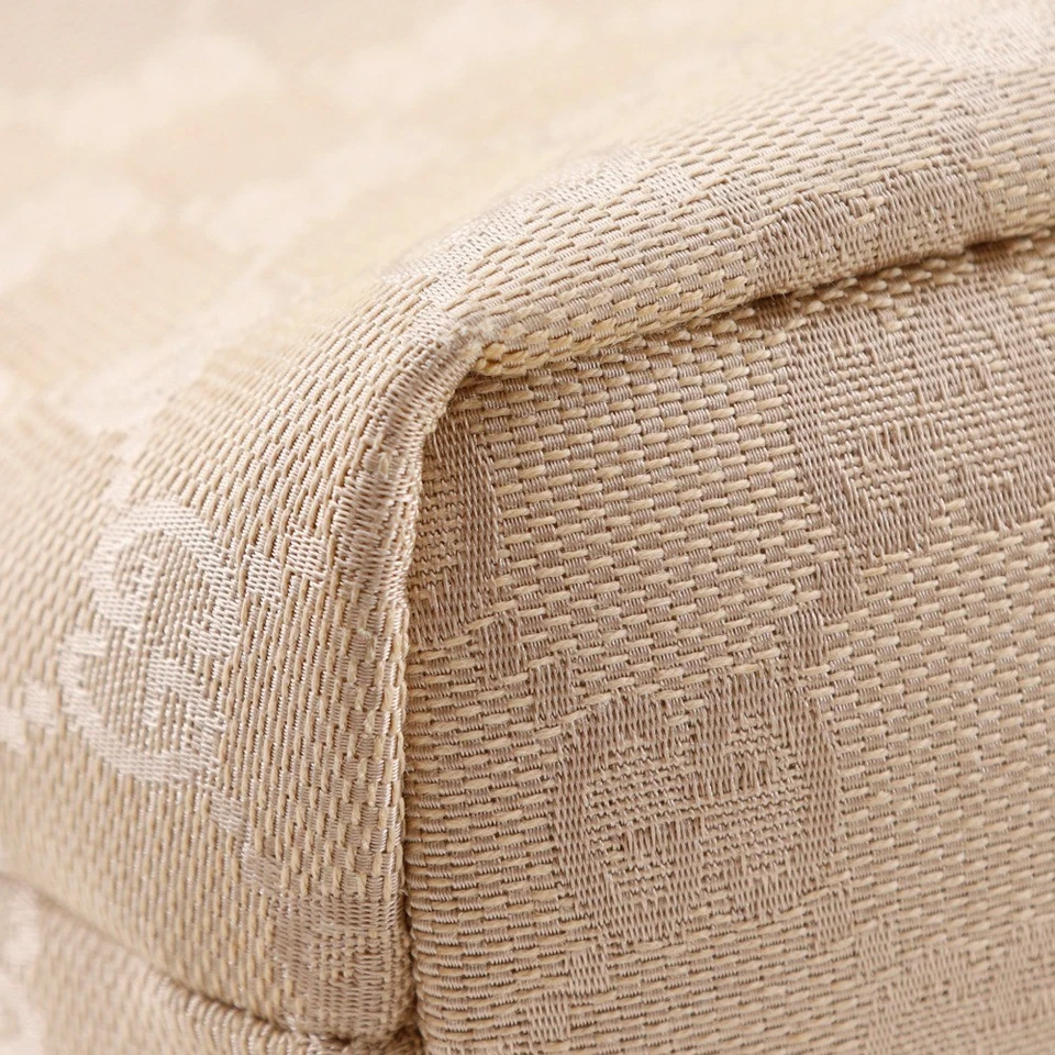 GUCCI Mochila Mochila Mochila 003.0242 Beige GG Lona Mujer Foto 4 de 4