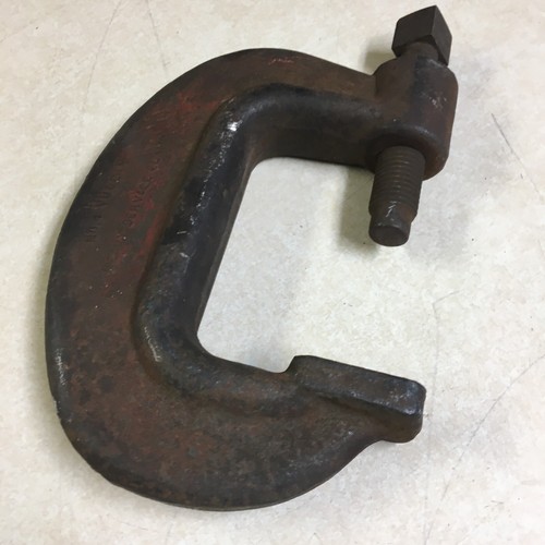Vintage J. H. Williams Vulcan No. 4 Heavy Service Clamp - Drop Forged In USA - Picture 7 of 9