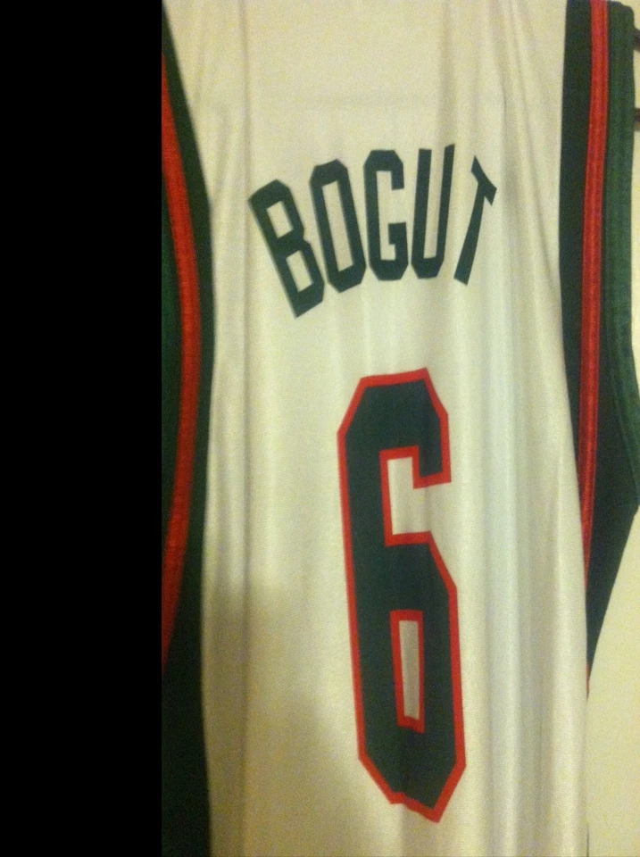 Camiseta Andrew Bogut Bucks Equipo Mediana M Milwaukee Baloncesto NBA Parque Antony 6 Foto 3 de 4