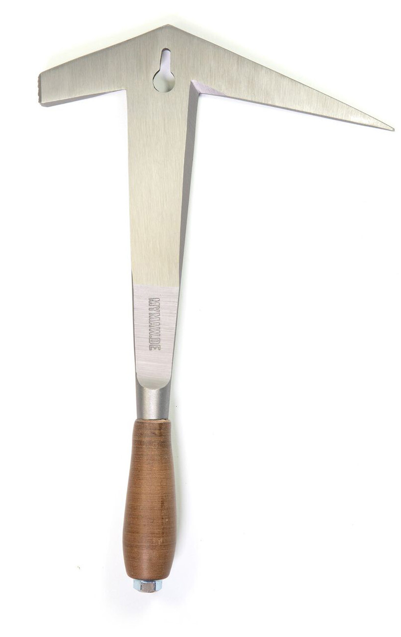 Linker Schieferhammer mit Ledergriff Hammer Schiefer rheinische Form Linkshänder