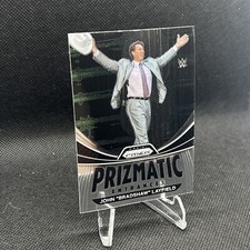 John Bradshaw Layfield JBL 2023 Panini WWE Prizm Prizmatic Entrances Silver 13