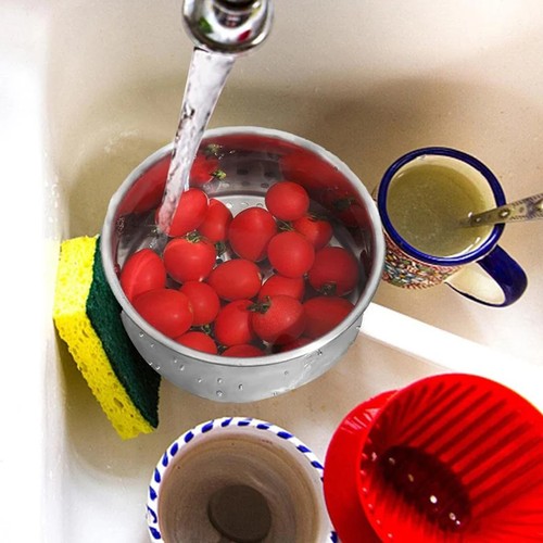 Stainless Steel Swan Sink Strainer Basket, Faucet Hanging Filter Basket - Picture 7 of 11